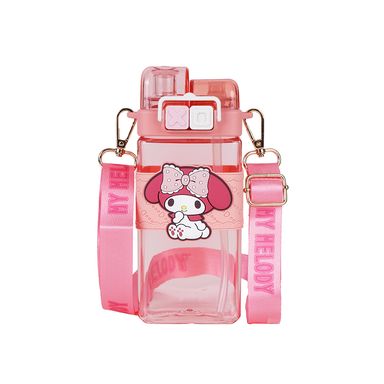 Botella con Correa y Doble Pivote SANRIO My Melody Rosa Tritán 520 ml