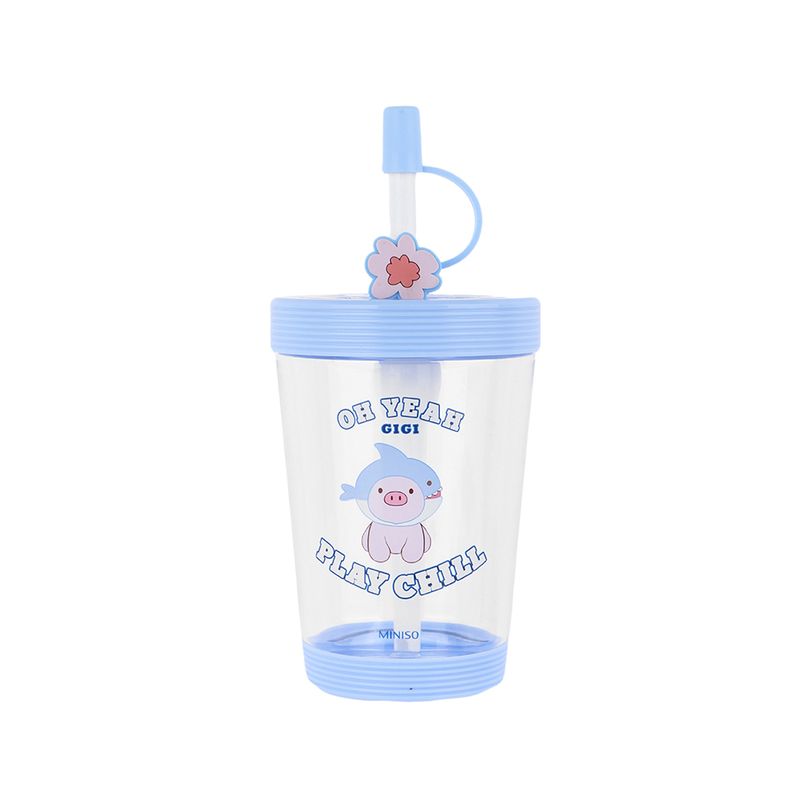 Vaso-Con-Tapa-Y-Popote-Miniso-Cerdita-Gigi-Pl-stico-Azul-535-ml-1-25390