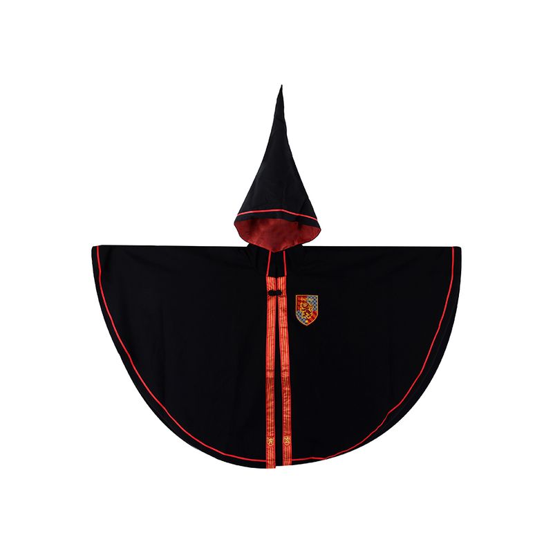 T-nica-Con-Capucha-Harry-Potter-Gryffindor-Corte-Medio-100-Poli-ster-Negro-1-25956