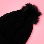 Gorro-De-Invierno-Tejido-Trenzado-Textil-Negro-57-cm-Unitalla-2-28658