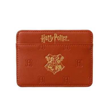 Tarjetero Harry Potter Hogwarts Textil Café 11x1x8 cm