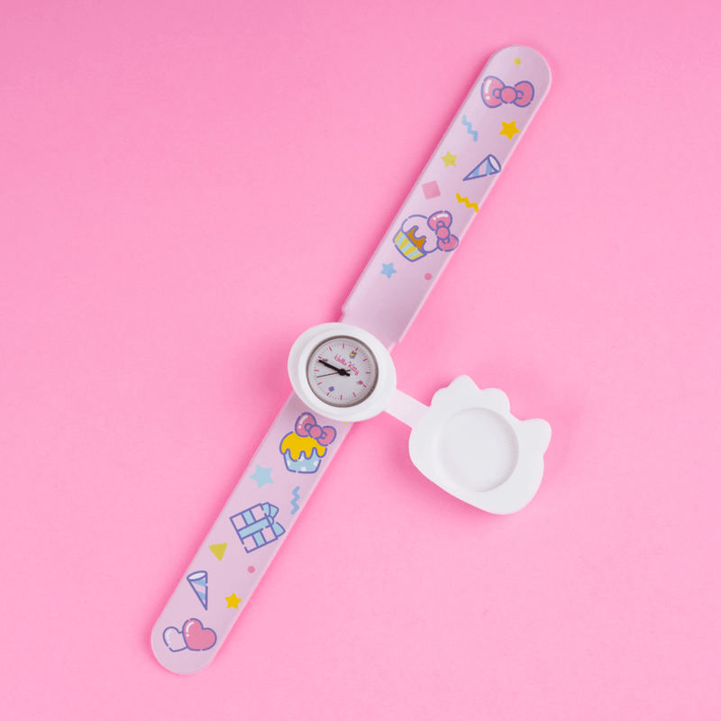Reloj-Sanrio-Hello-Kitty-Para-Ni-o-Giratorio-Con-Tapa-Rosa-6-16759