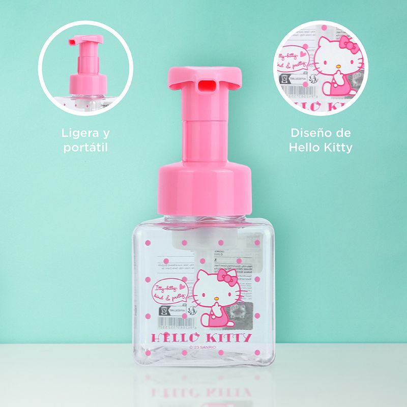Botella-De-Viaje-Con-Dispensador-Sanrio-Hello-Kitty-Pl-stico-250-ml-6-21554