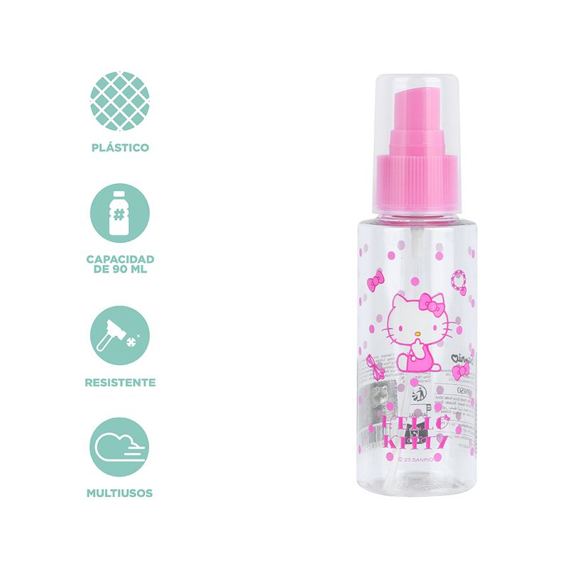 Botella-De-Viaje-Con-Spray-Sanrio-Hello-Kitty-Pl-stico-90-ml-4-21555