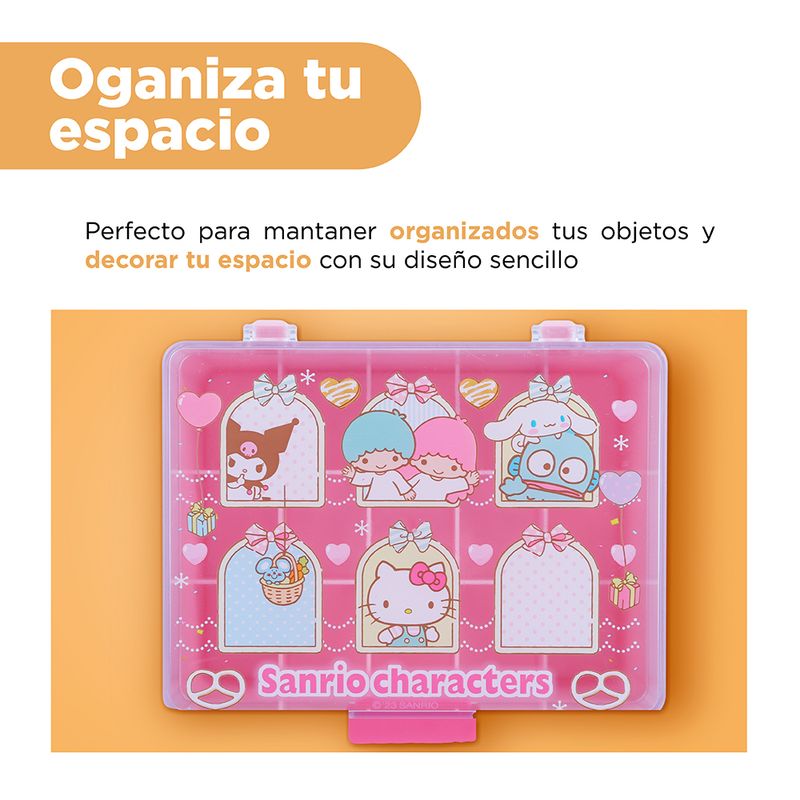 Organizador-De-Escritorio-Sanrio-Sint-tico-Rosa-14-9x13-7x11-8-cm-4-21675