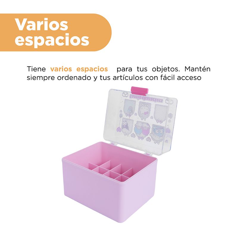 Organizador-De-Escritorio-Sanrio-Sint-tico-Rosa-14-9x13-7x11-8-cm-5-21675