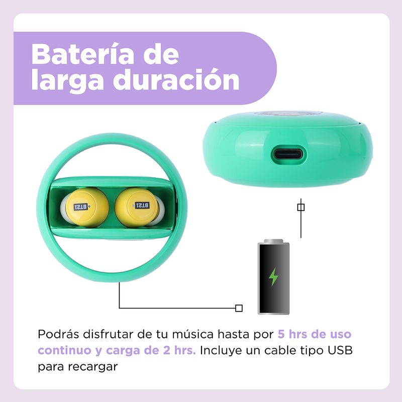 Aud-fonos-Inal-mbricos-Con-Estuche-De-Carga-BT21-Chimmy-Verde-5x6-cm-TWS-6-23563