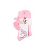 Calcetines-Para-Mujer-Sanrio-My-Melody-Afelpadas-99-Poli-ster-1-Elastano-Rosa-1-21002