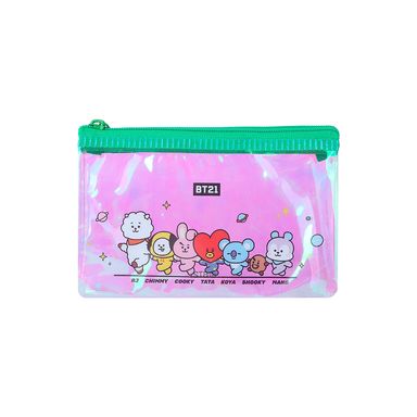 Lapicera BT21 Sintética Verde 12x7.5 cm