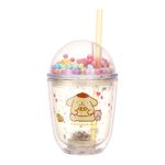 Vaso-Con-Tapa-Y-Popote-Sanrio-Pompompurin-Doble-Capa-Pl-stico-435-ml-1-15446