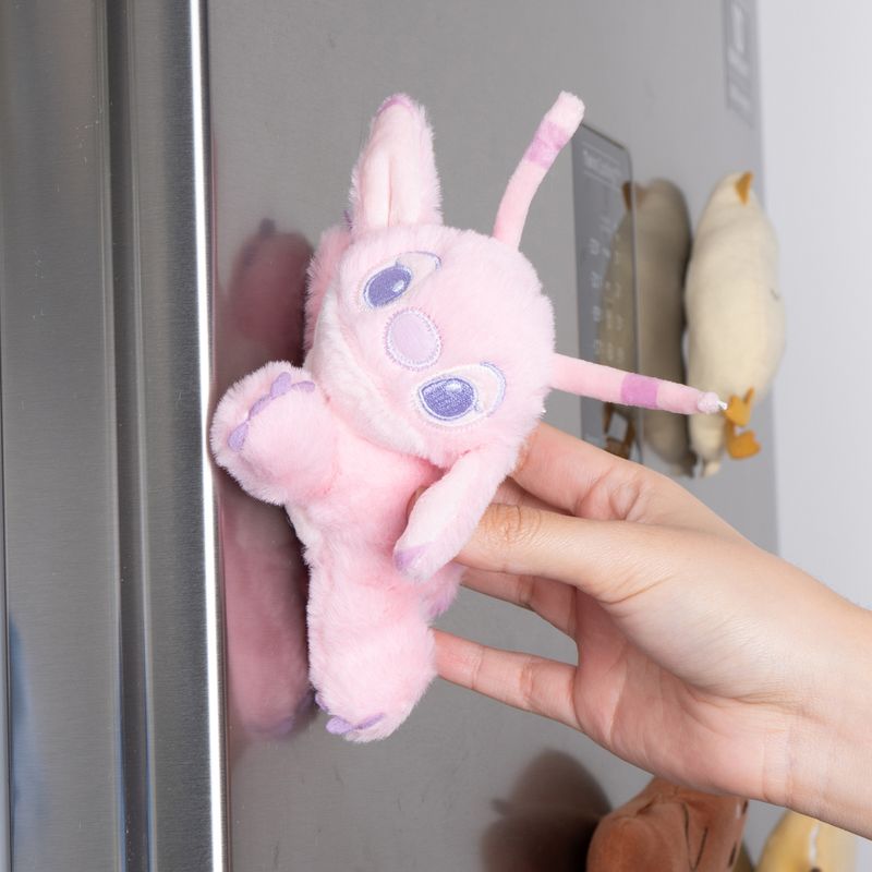 Im-n-Para-Nevera-Disney-ngel-Peluche-100-Poli-ster-Rosa-2-27490