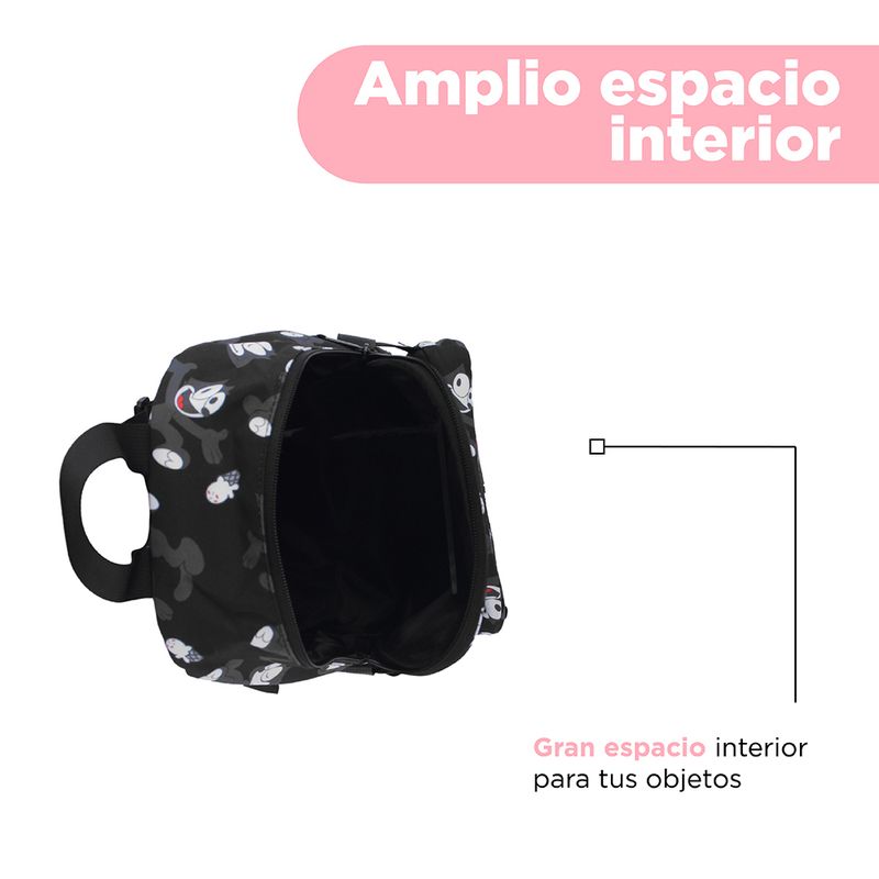Mini-Mochila-Con-Cangurera-El-Gato-F-lix-100-Poli-ster-Negra-27x23x14-cm-5-27363
