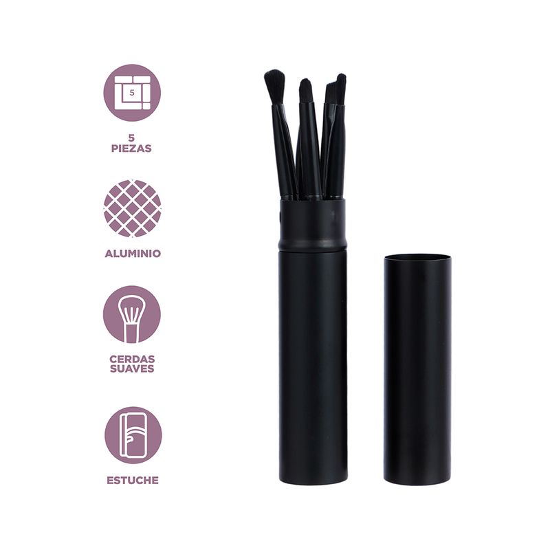 Set-Brochas-De-Maquillaje-miniso-Con-Estuche-Aluminio-Negro-5-Piezas-3-22073