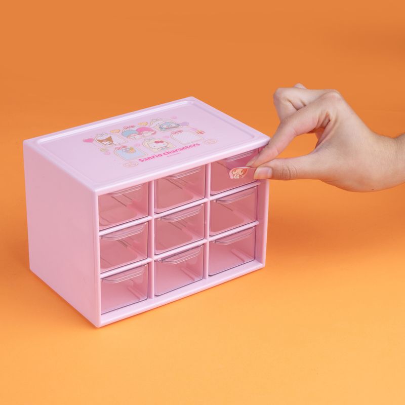 Organizador-De-Escritorio-Con-Cajones-SANRIO-Pl-stico-Rosa-2-24668