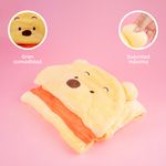 Manta-Con-Capucha-Disney-Winnie-Pooh-100-Poli-ster-Amarilla-90x140-cm-6-28347
