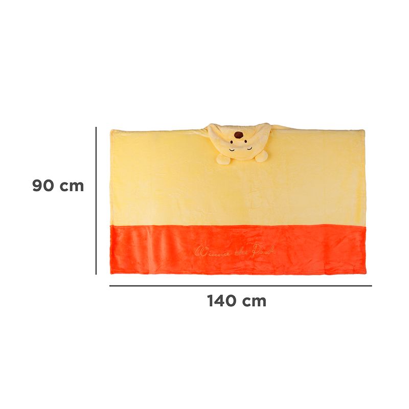 Manta-Con-Capucha-Disney-Winnie-Pooh-100-Poli-ster-Amarilla-90x140-cm-8-28347