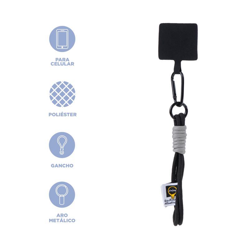 Correa-Para-Celular-Miniso-MINISO-Textil-Negro-4-24431
