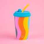 Vaso-Con-Tapa-Y-Popote-MINISO-Estampado-De-L-neas-Cer-mica-Multicolor-3-24713
