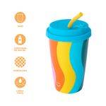 Vaso-Con-Tapa-Y-Popote-MINISO-Estampado-De-L-neas-Cer-mica-Multicolor-4-24713