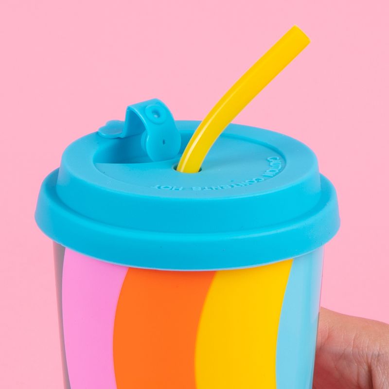 Vaso-Con-Tapa-Y-Popote-MINISO-Estampado-De-L-neas-Cer-mica-Multicolor-5-24713