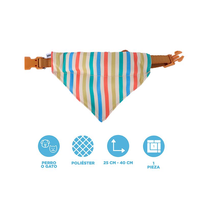 Bandana-Para-Mascotas-Disney-Chip-100-Poli-ster-Multicolor-3-25145