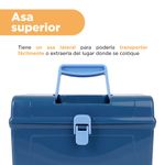 Caja-De-Almacenamiento-Con-Broche-Miniso-MINISO-Pl-stico-Azul-6-24449