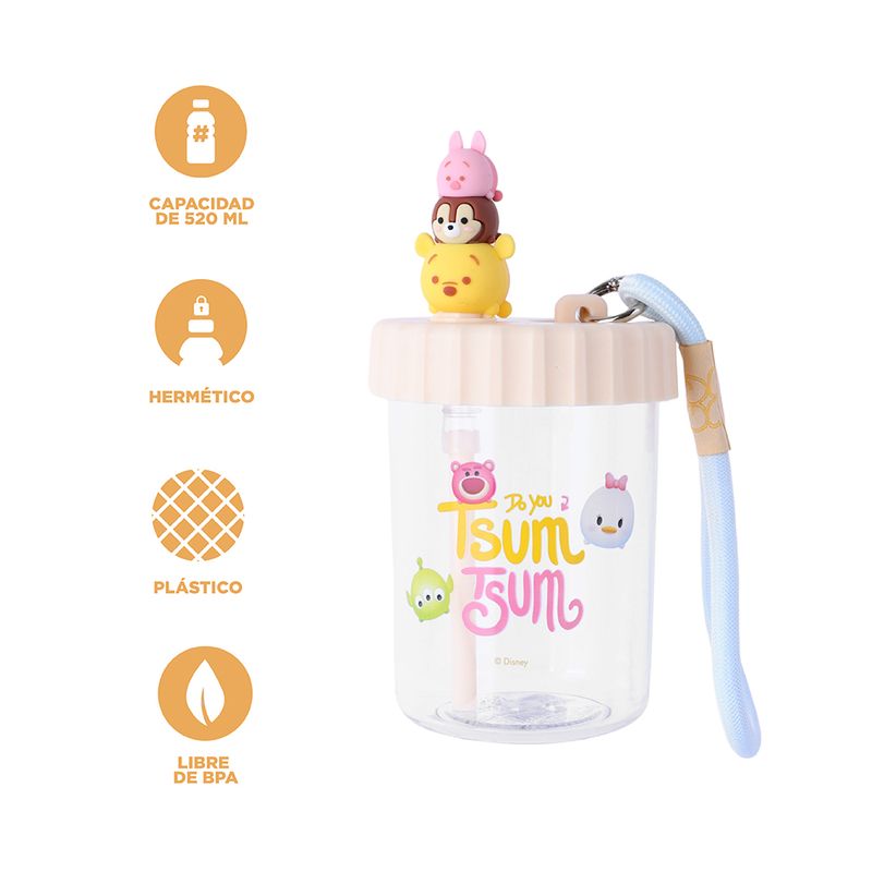 Vaso-Con-Tapa-Y-Popote-DISNEY-Tsum-Tsum-Pl-stico-Amarillo-3-24727