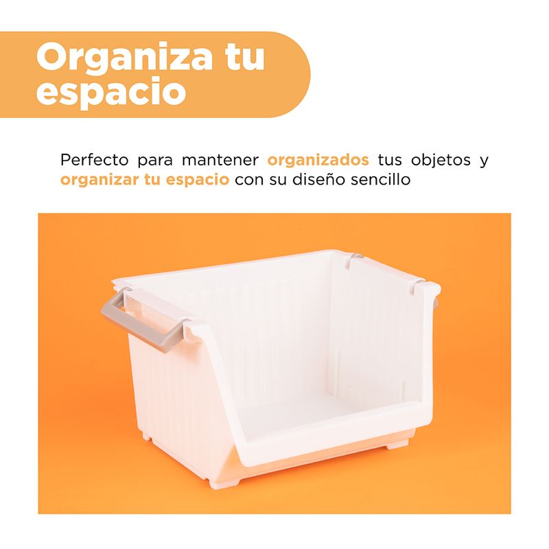Organizador-De-Escritorio-Miniso-MINISO-Pl-stico-Blanco-5-24458