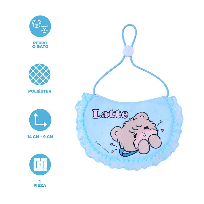 Babero-Para-Mascotas-MINISO-Mikko-Azul-3-24753