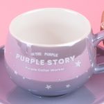 Taza-Con-Plato-Miniso-MINISO-Hologr-fica-Cer-mica-Lila-220-ml-5-24478