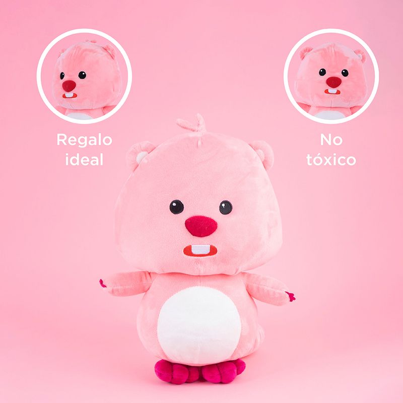 Peluche-LOOPY-Zanmang-Loopy-Felpa-Rosa-5-24769