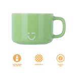 Taza-Con-Plato-Miniso-MINISO-Rainbow-Cer-mica-Verde-210-ml-3-24507