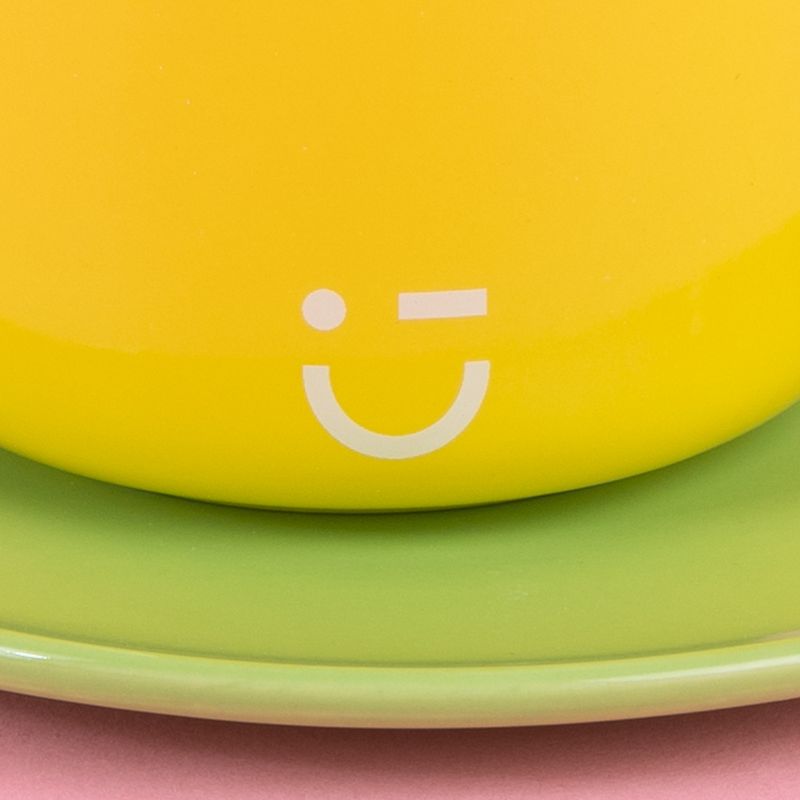Taza-Con-Plato-Miniso-MINISO-Rainbow-Cer-mica-Multicolor-210-ml-5-24509