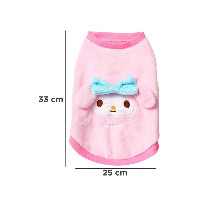 Ropa-Para-Mascotas-Sanrio-My-Melody-Camisa-100-Poli-ster-Rosa-6-25160