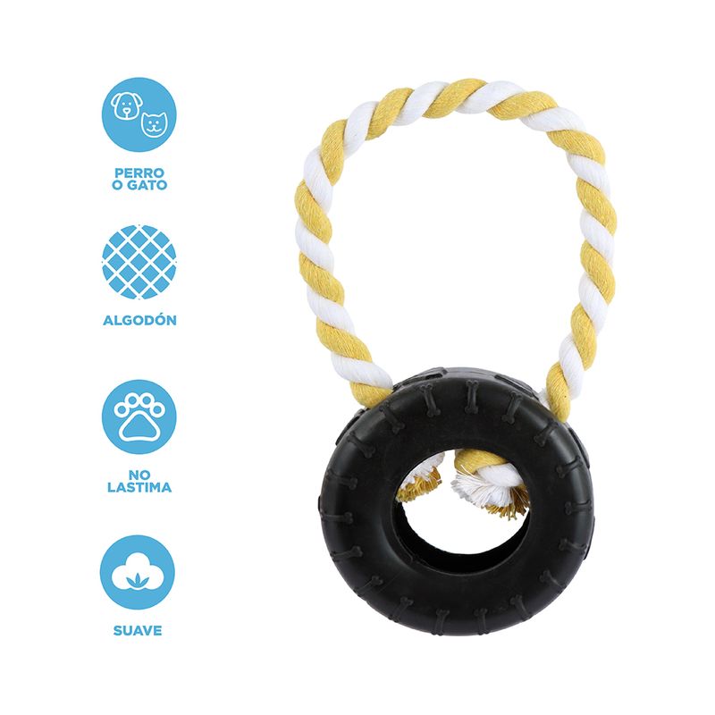 Juguete-De-Cuerda-Con-Llanta-De-Goma-Miniso-MINISO-Textil-Amarillo-3-24544