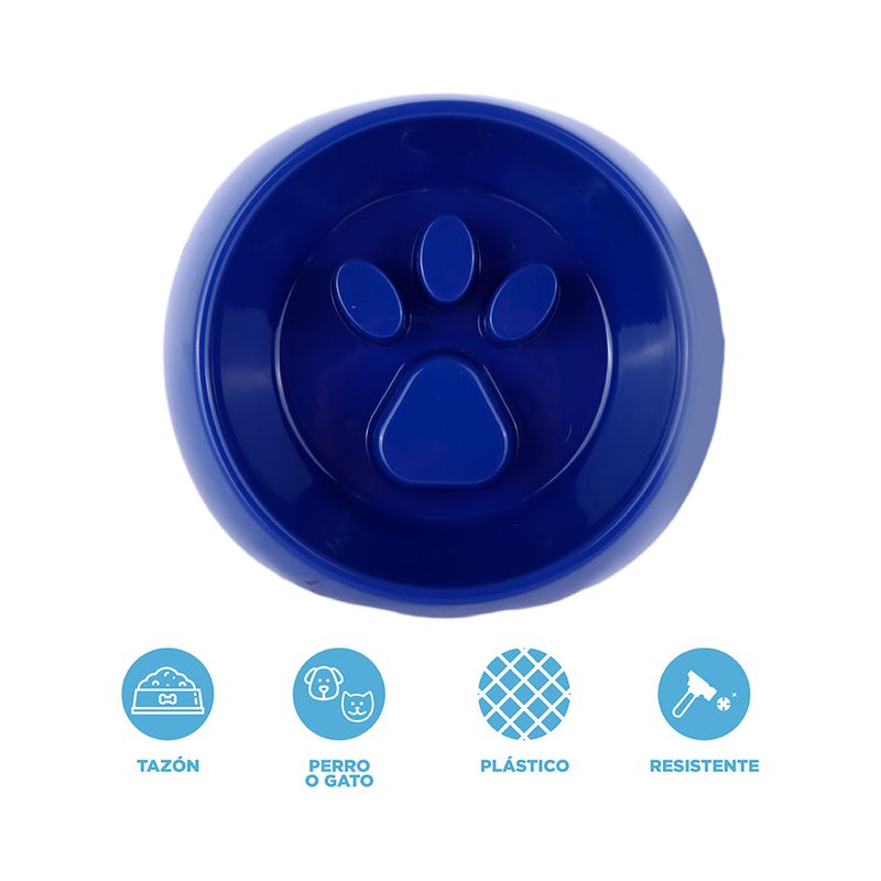 Taz-n-Para-Mascotas-Miniso-Huellita-Comedero-Lento-Sint-tico-Azul-4-24557