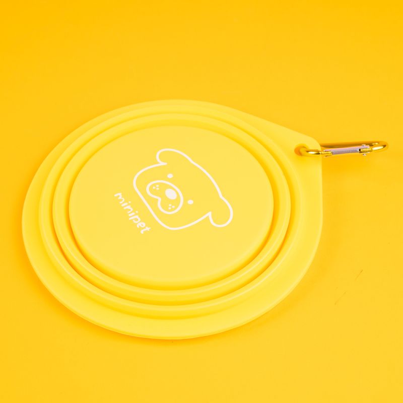 Taz-n-Port-til-Para-Mascotas-MINISO-Plegable-Silicona-Amarillo-5-24837