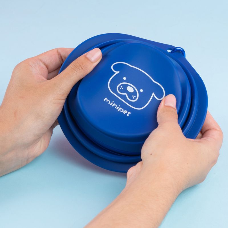 Taz-n-Port-til-Para-Mascotas-MINISO-Plegable-Silicona-Azul-2-24838