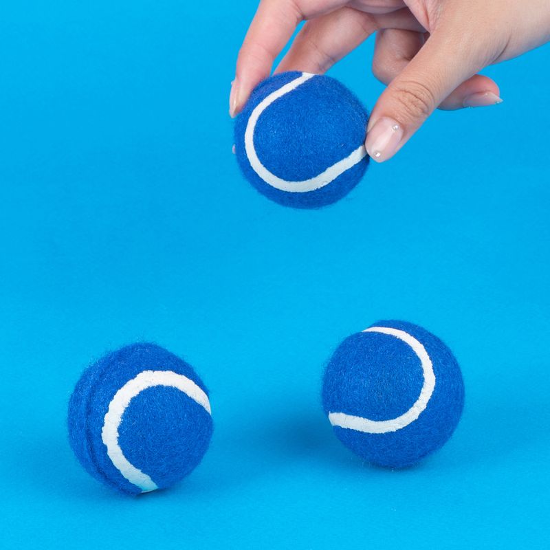 Juguetes-Para-Mascotas-Pelotas-Miniso-MINISO-Poli-ster-Azules-3-Piezas-2-24560