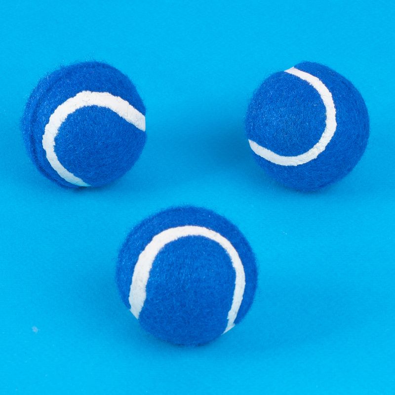 Juguetes-Para-Mascotas-Pelotas-Miniso-MINISO-Poli-ster-Azules-3-Piezas-4-24560
