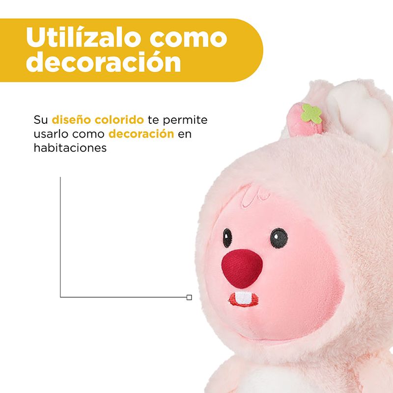 Peluche-LOOPY-Zanmang-Loopy-Disfrazado-De-Conejito-Felpa-7-24864