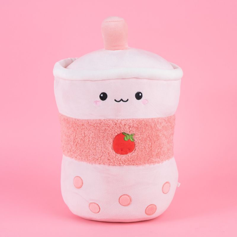Peluche-Miniso-Malteada-De-Fresa-Fruit-Te-Felpa-Rosa-3-24570