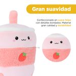 Peluche-Miniso-Malteada-De-Fresa-Fruit-Te-Felpa-Rosa-5-24570