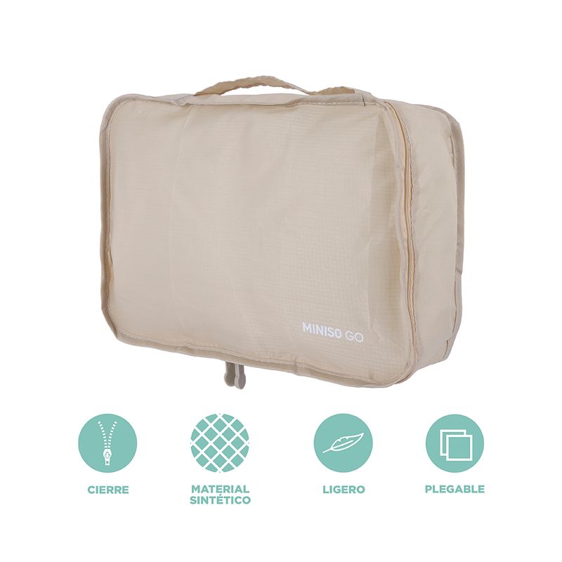 Bolsa-De-Almacenamiento-Plegable-Miniso-MINISO-Miniso-Go-Sint-tica-Caf-3-24589