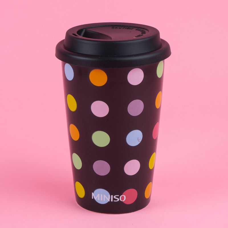 Vaso-Con-Tapa-Y-Popote-MINISO-Estampado-De-Lunares-Cer-mica-Negro-4-24895