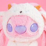 Peluche-LILO-STITCH-DISNEY-ngel-Disfrazada-De-Ovejita-Felpa-Rosa-8-24902
