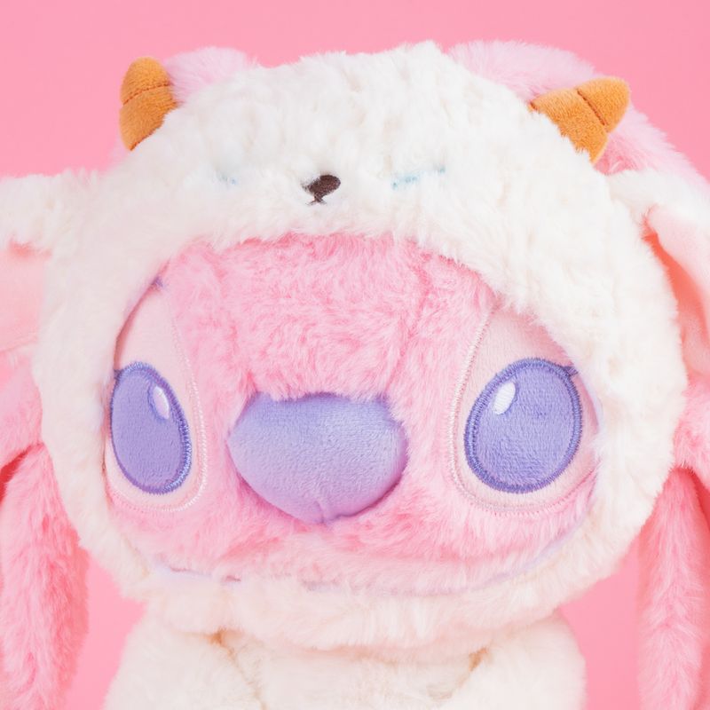 Peluche-LILO-STITCH-DISNEY-ngel-Disfrazada-De-Ovejita-Felpa-Rosa-8-24902