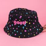 Sombrero-De-Copa-MINISO-Dots-Textil-Negro-2-24910