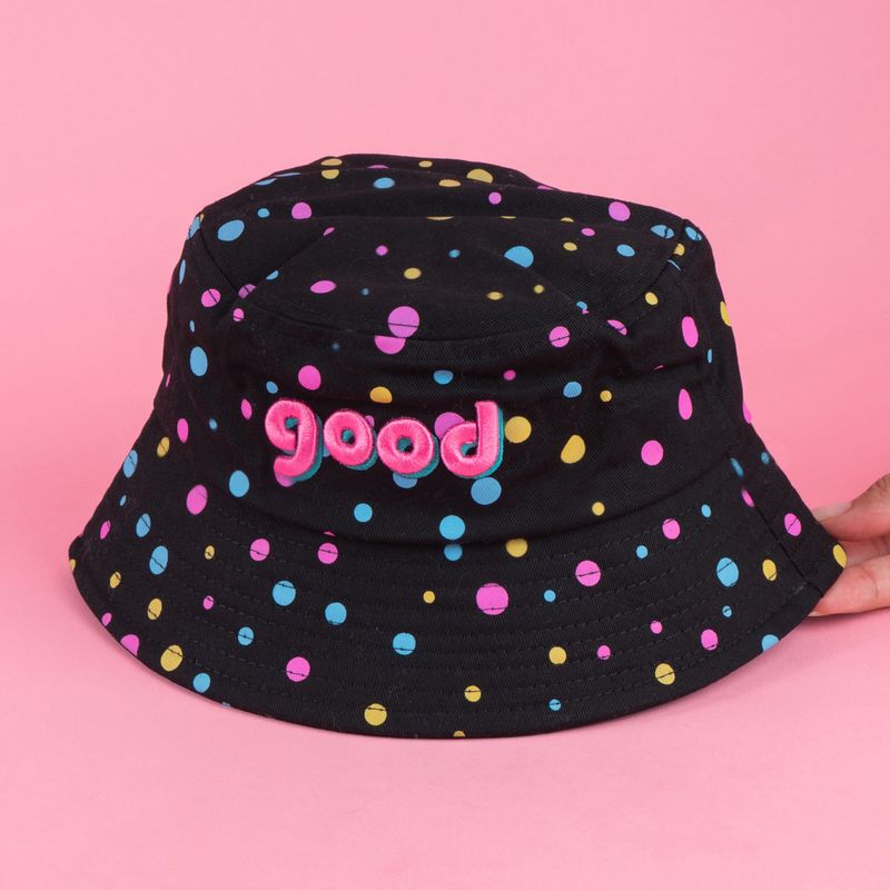 Sombrero-De-Copa-MINISO-Dots-Textil-Negro-2-24910