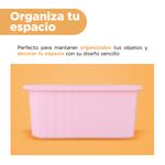 Organizador-De-Escritorio-MINISO-Rectangular-Pl-stico-Rosa-4-24928